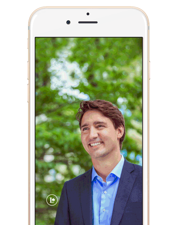 Toujours possible de faire mieux. Voies ensoleillée. Plus d'amour. Politique Positive. Justin Trudeau.